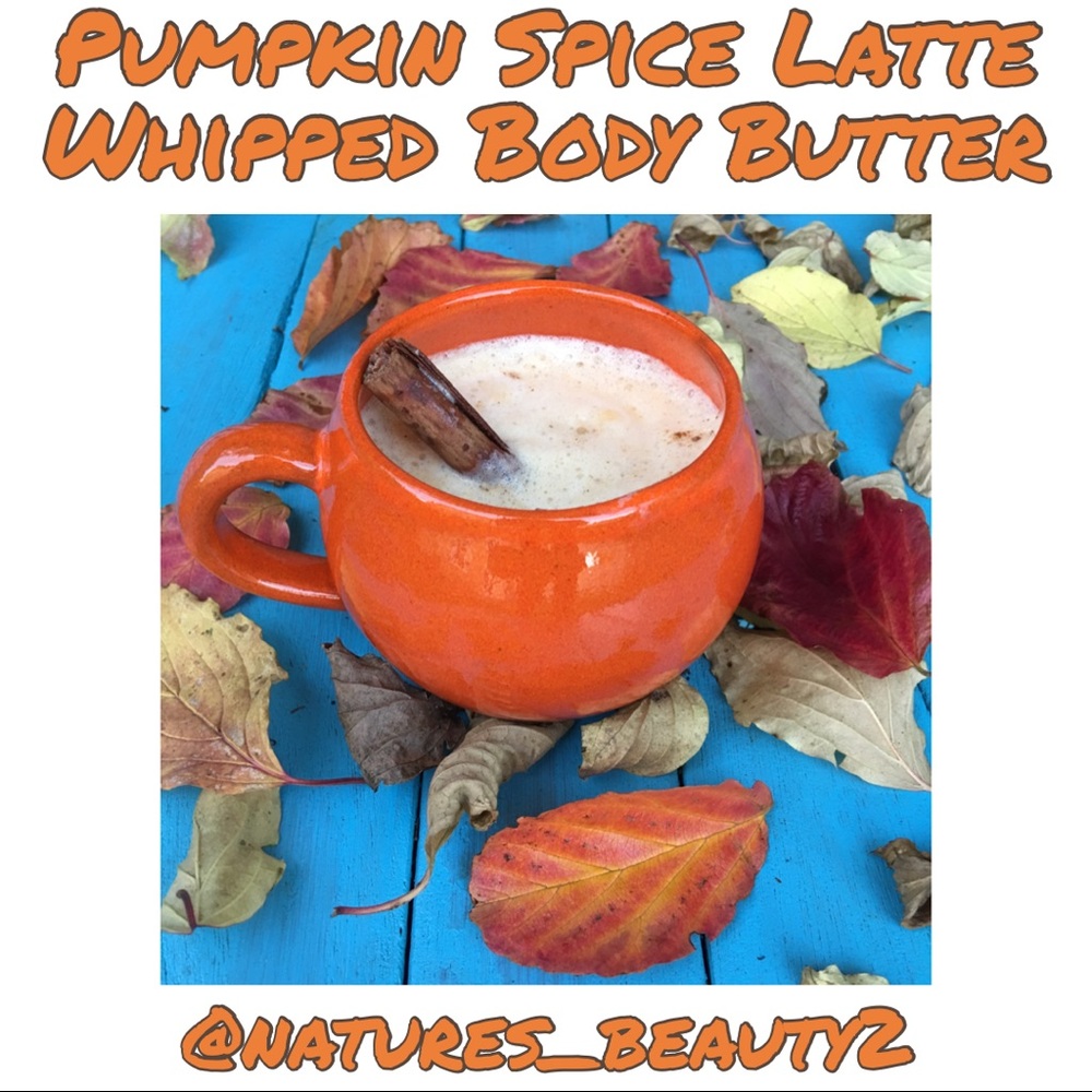 Pumpkin Spice Latte whipped body butter handmade